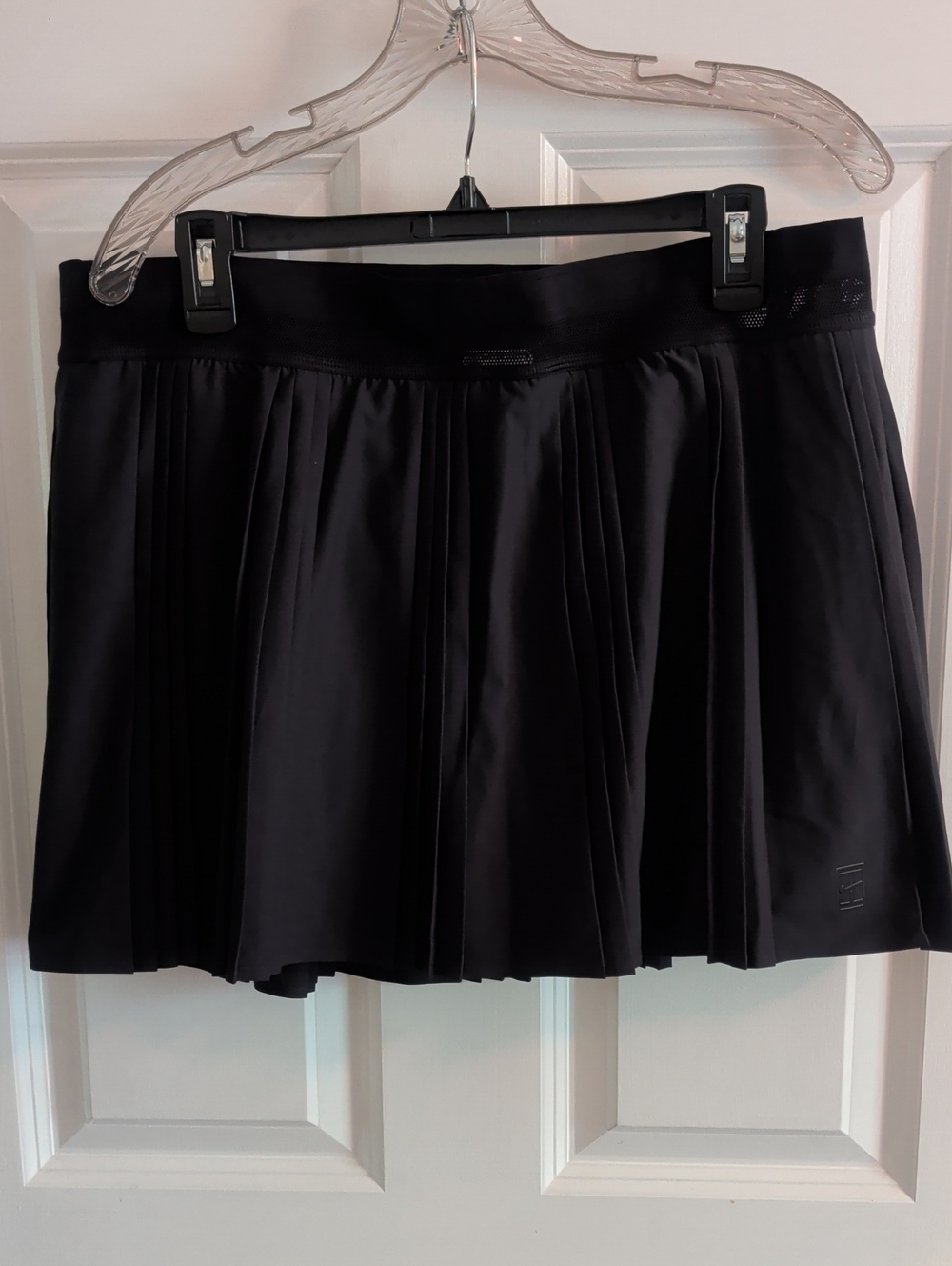 Nike Black Pleated Skater Skort XL Tennis Pickleball Running